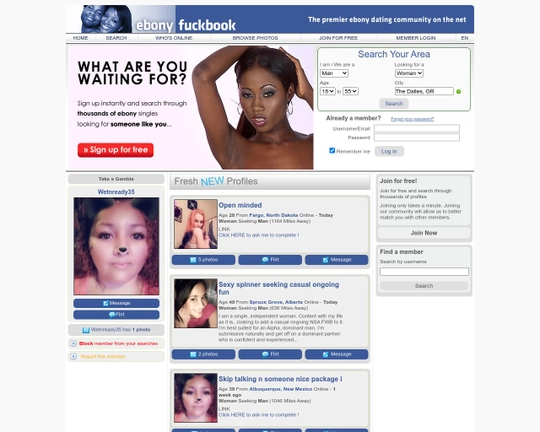 Ebony Fuckbook Logo