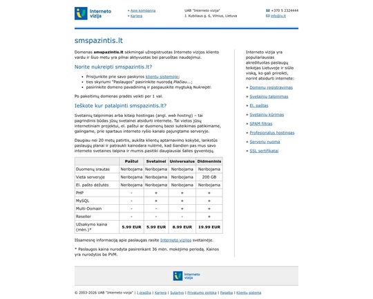 SMS Pazintys